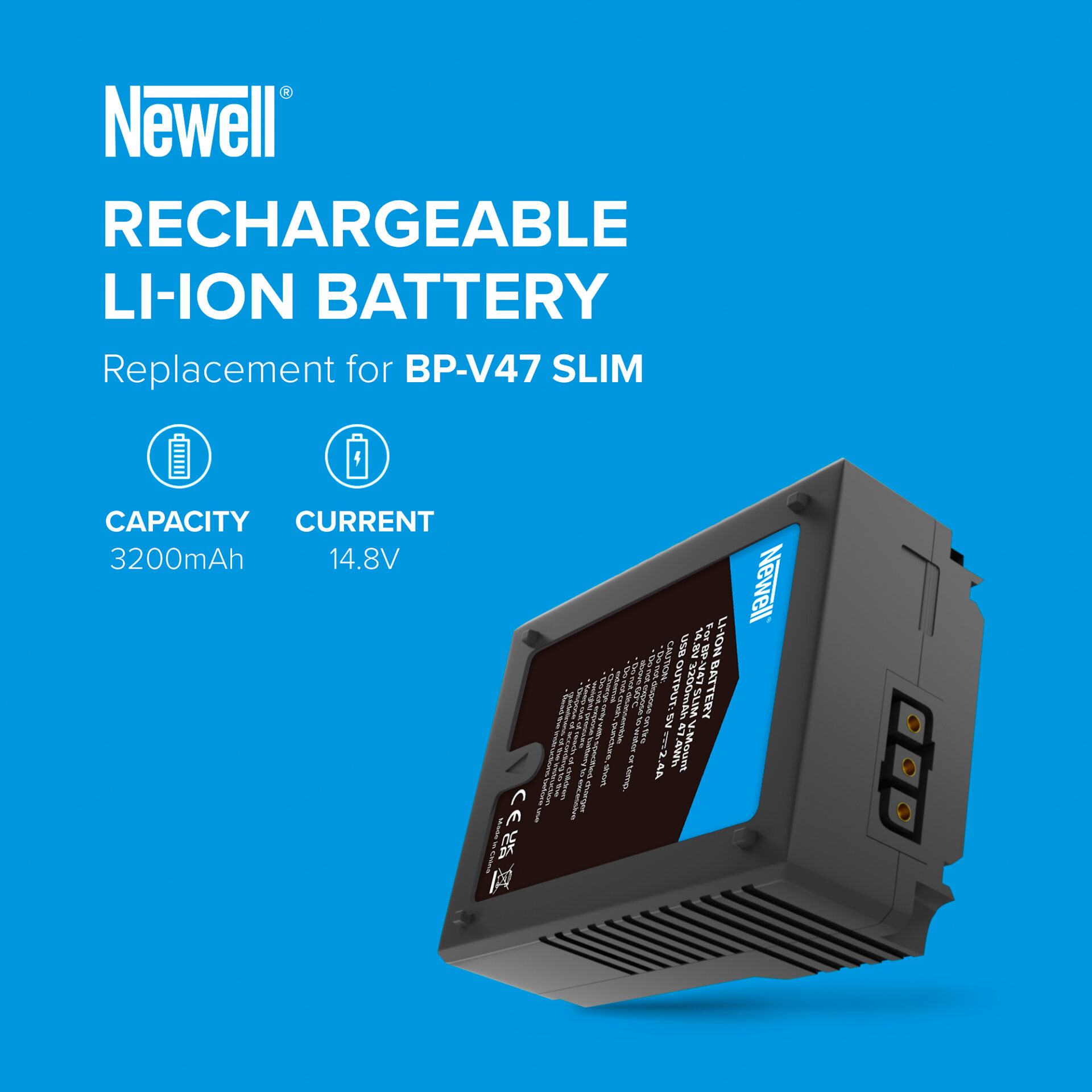 newell-bp-v47-slim-v-mount-akku-3200-mah-d-tap-usb image 6
