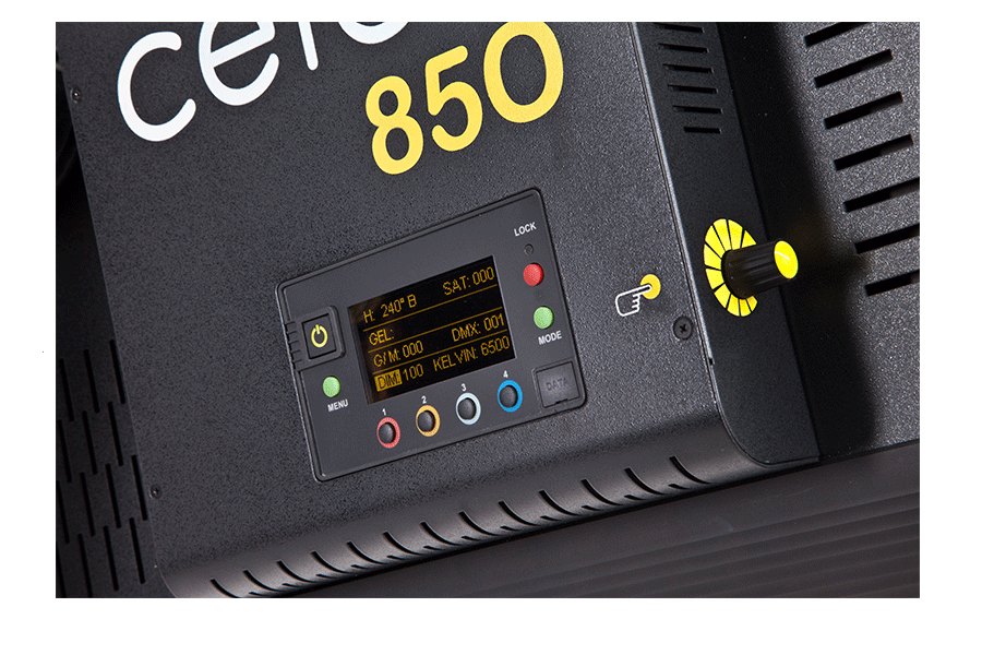 kino-flo-celeb-850-led-dmx-fl-chenleuchte-studio image 4