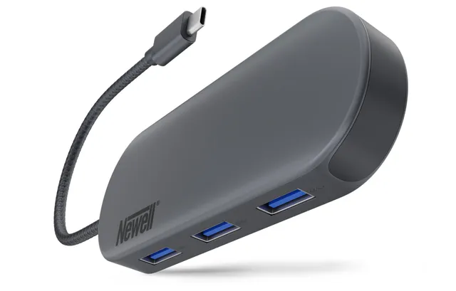newell-7-in-1-hub-usb-c-hdmi-4k-graphite-100w-pd image 1