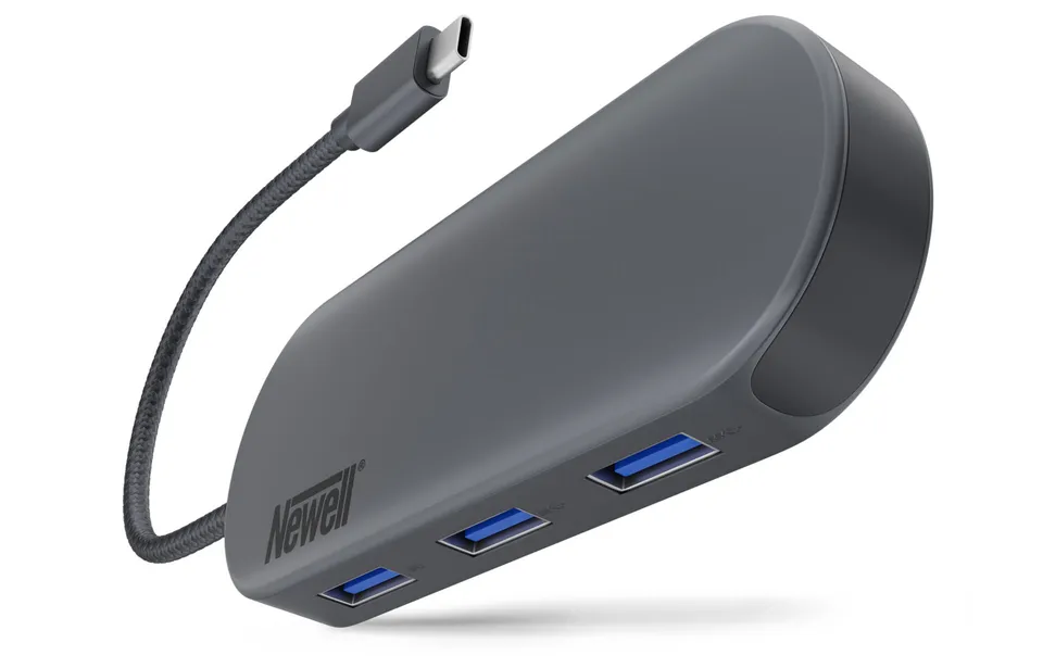 newell-7-in-1-hub-usb-c-hdmi-4k-graphite-100w-pd image 1