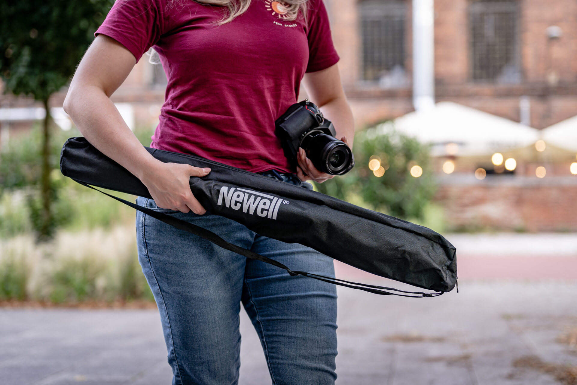 newell-taranis-lampenstativ-wei-200cm-bis-5kg-mit-tasche image 7