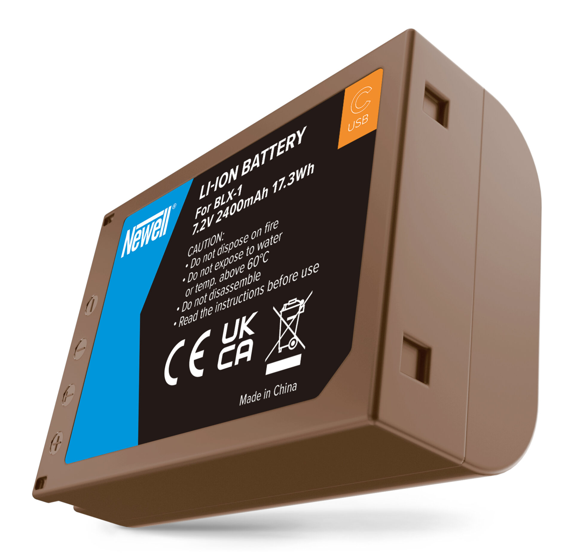 newell-blx-1-kamera-akku-2400mah-usb-c-f-r-olympus image 1