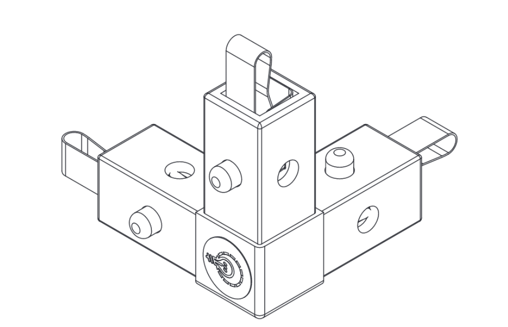 kino-flo-litetile-litebox-corner-3-way-leuchte-gelb image 1