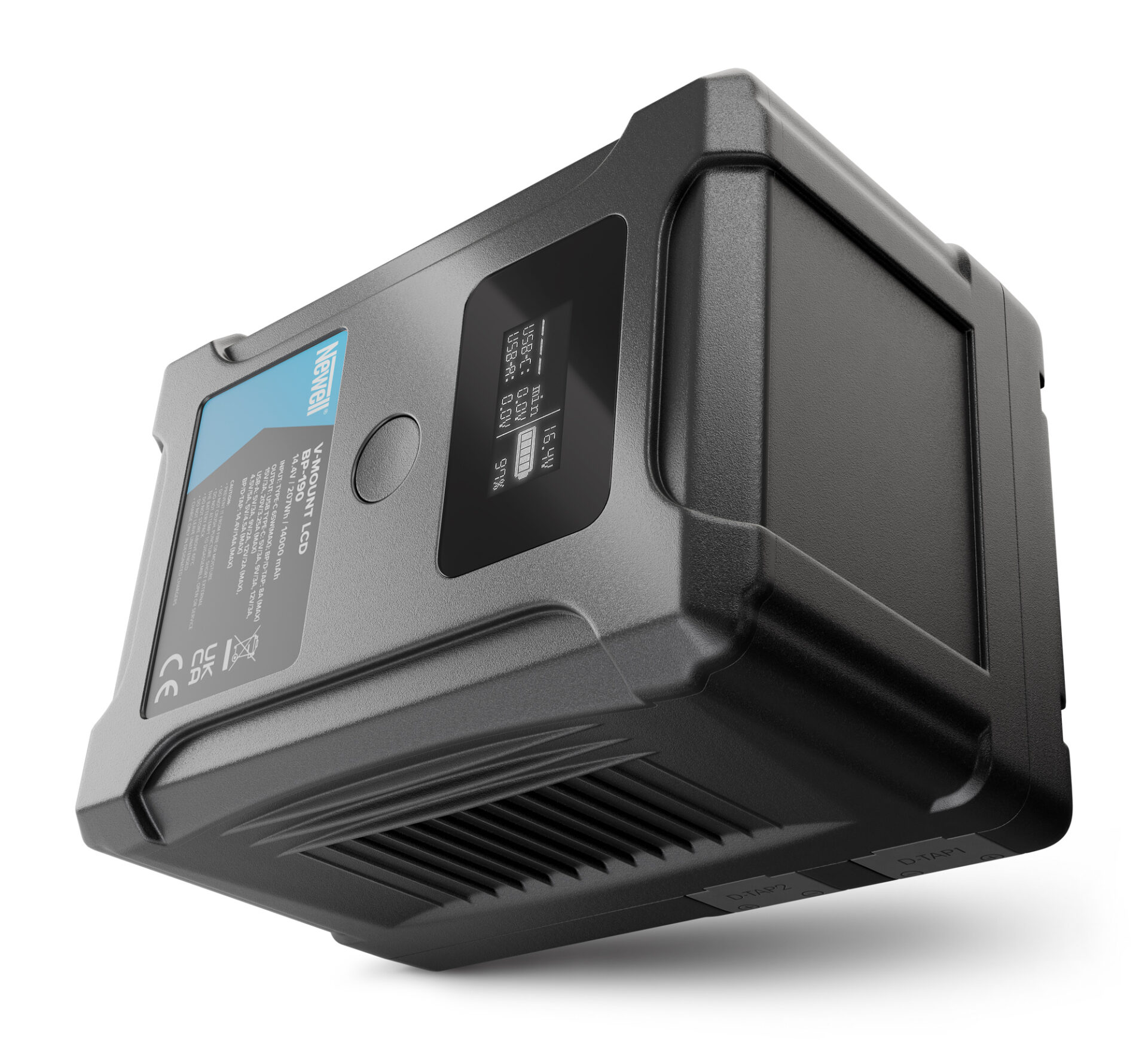 newell-batteries-bp-190-lcd-v-mount-akku-14000-mah image 1