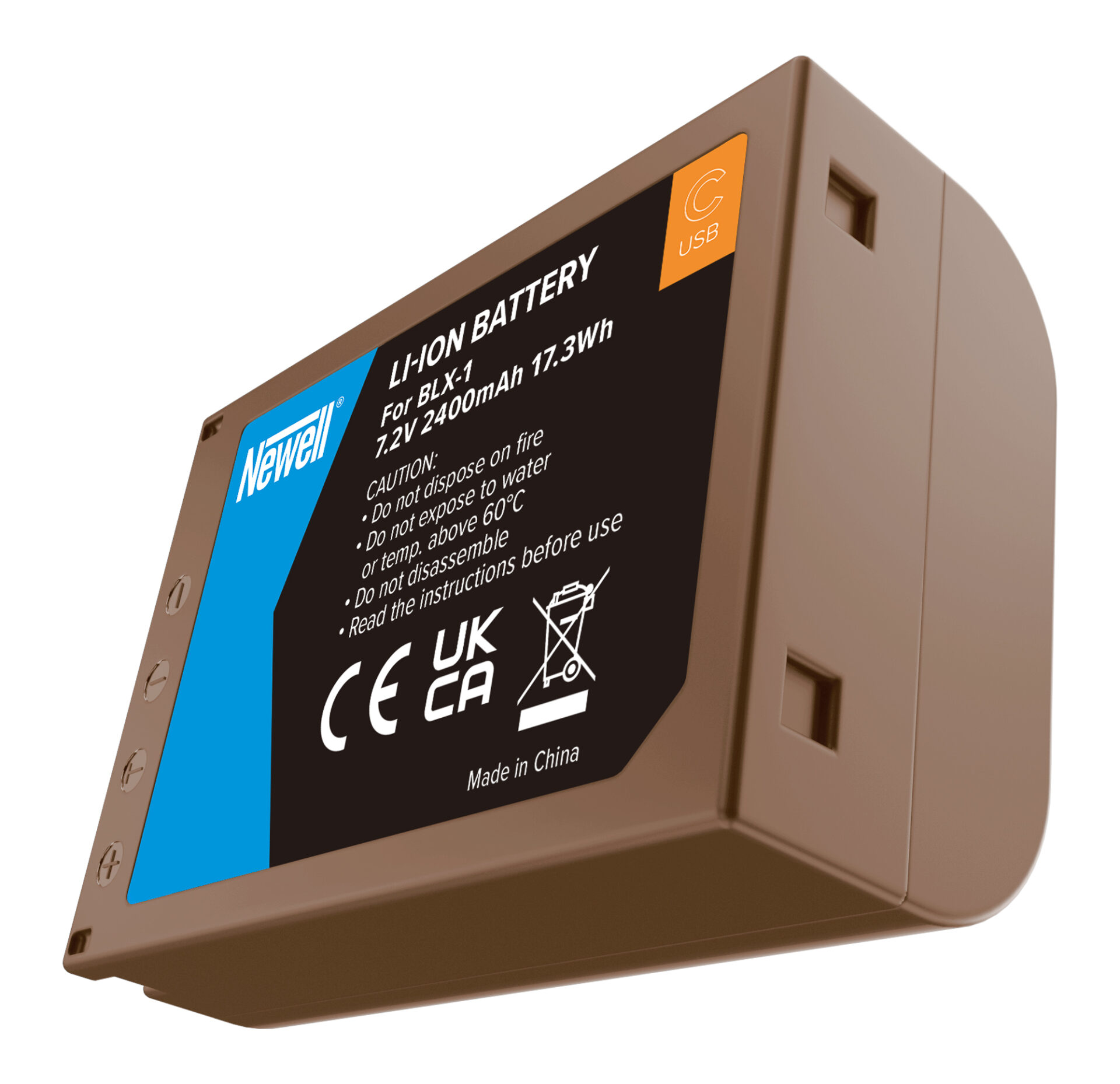 newell-blx-1-kamera-akku-2400mah-usb-c-f-r-olympus image 2