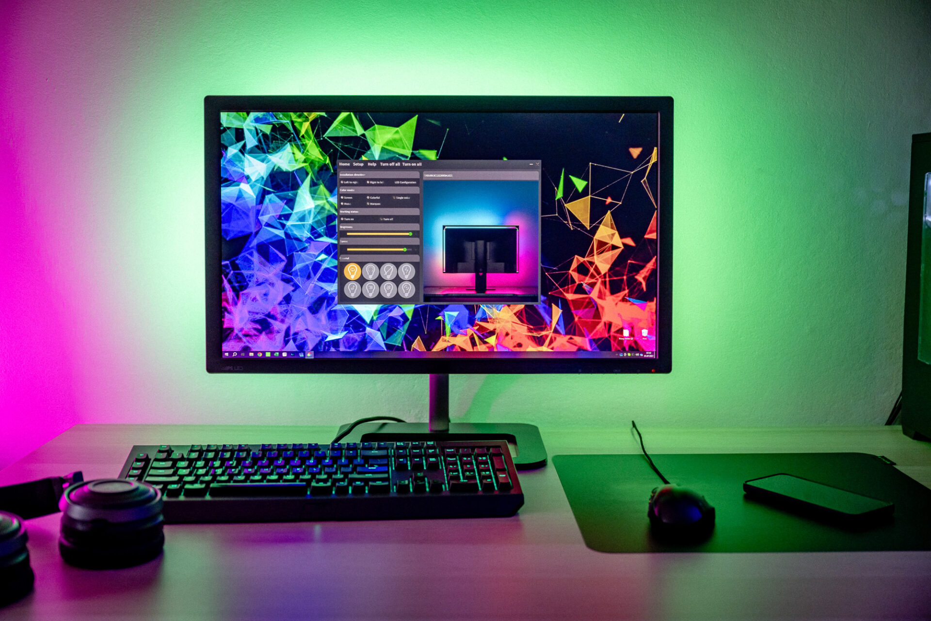 newell-led-strip-monitor-led-leiste-ambilight-rgb-ip44 image 6