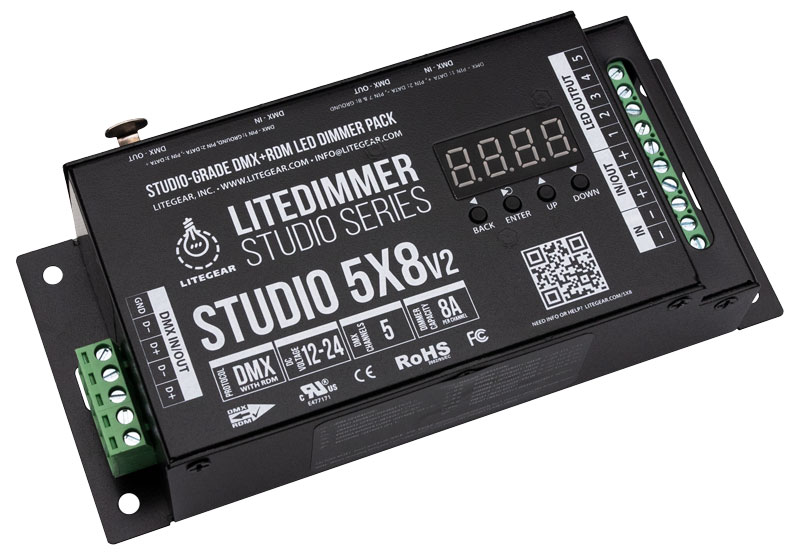 kino-flo-litedimmer-studio-5x8-v3-dmx-dimmer-5-kanal image 1