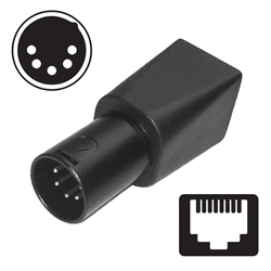 kino-flo-dmx-adapter-xlr-auf-rj45-kabeladapter image 1