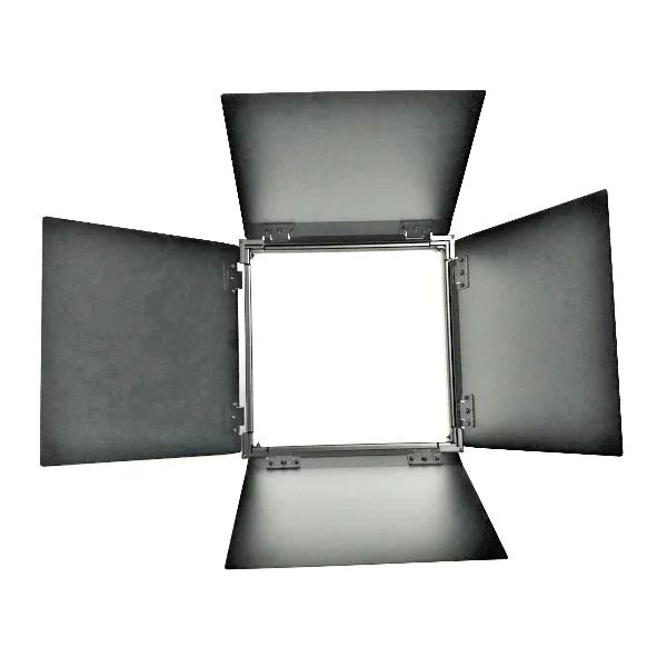 litepanels-gemini-1x1-barn-doors-fl-geltore-4-wege image 1