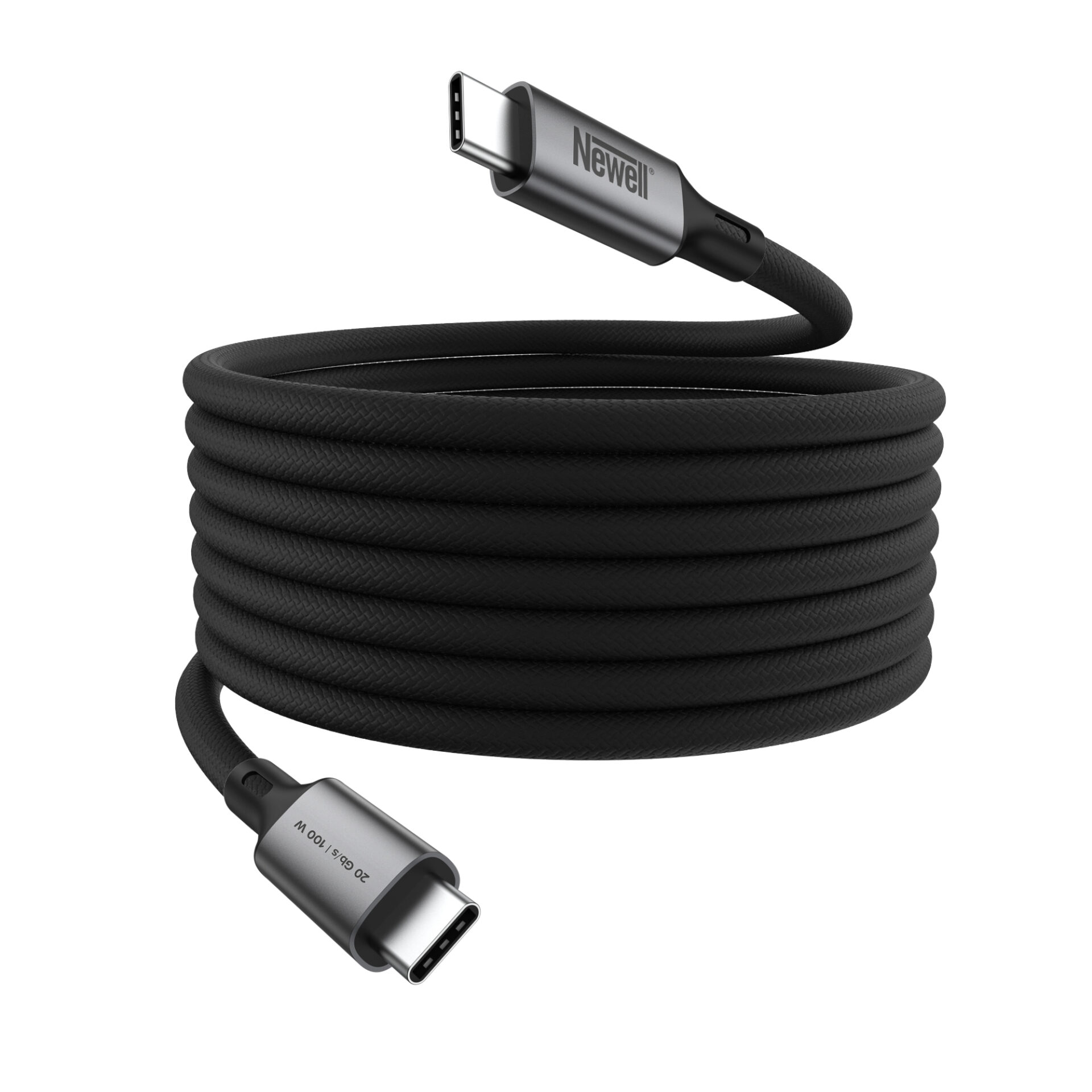 newell-usb-c-kabel-magnetisch-1-m-100w-graphite image 1
