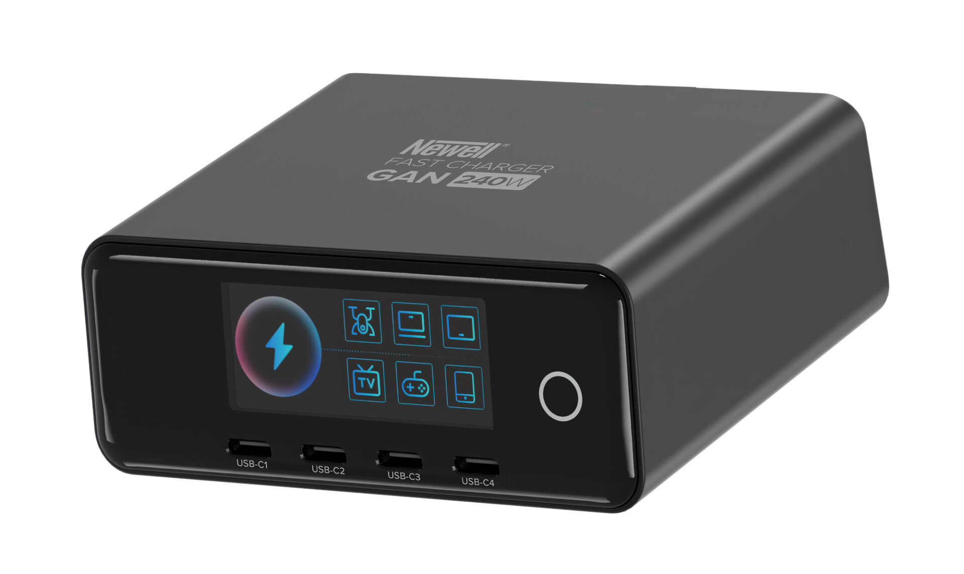 newell-gan-240w-tft-ladeger-t-6-port-usb-c-usb-a-pd image 4