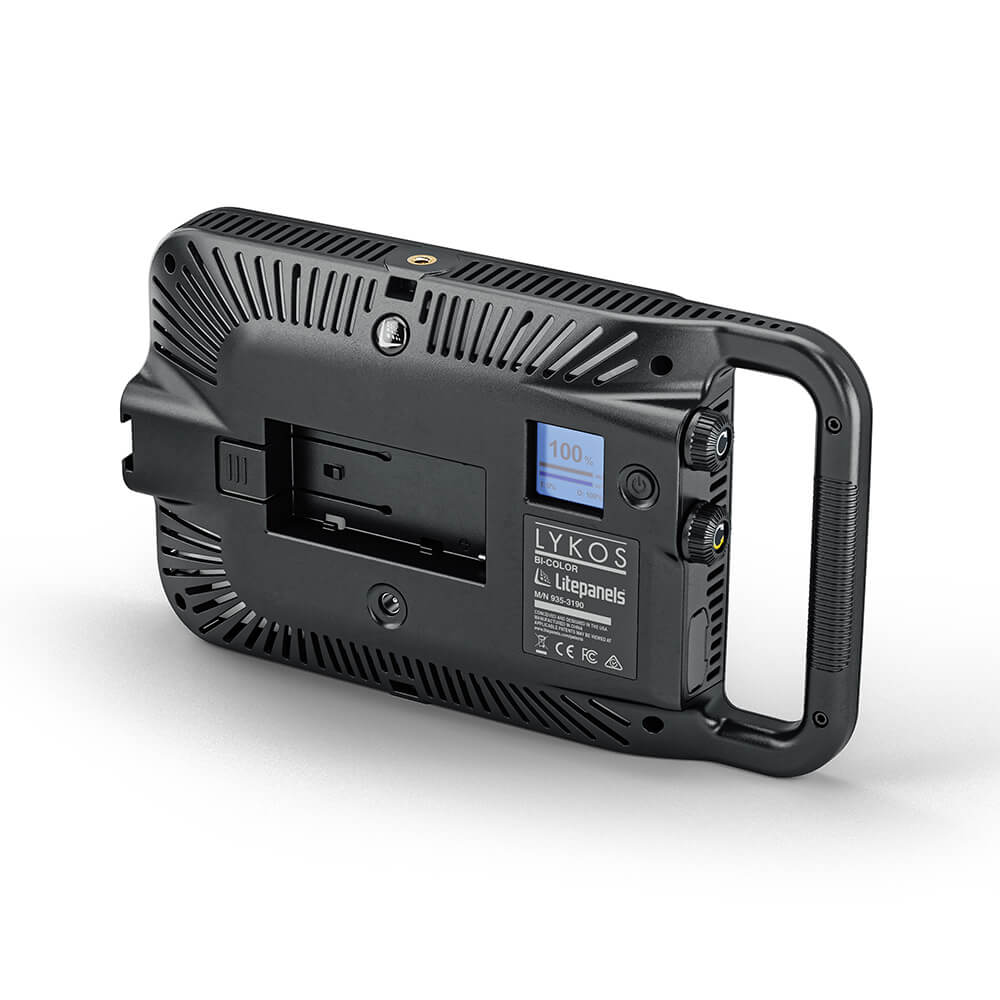 litepanels-lykos-bi-color-led-panel-videolicht-kompakt image 2