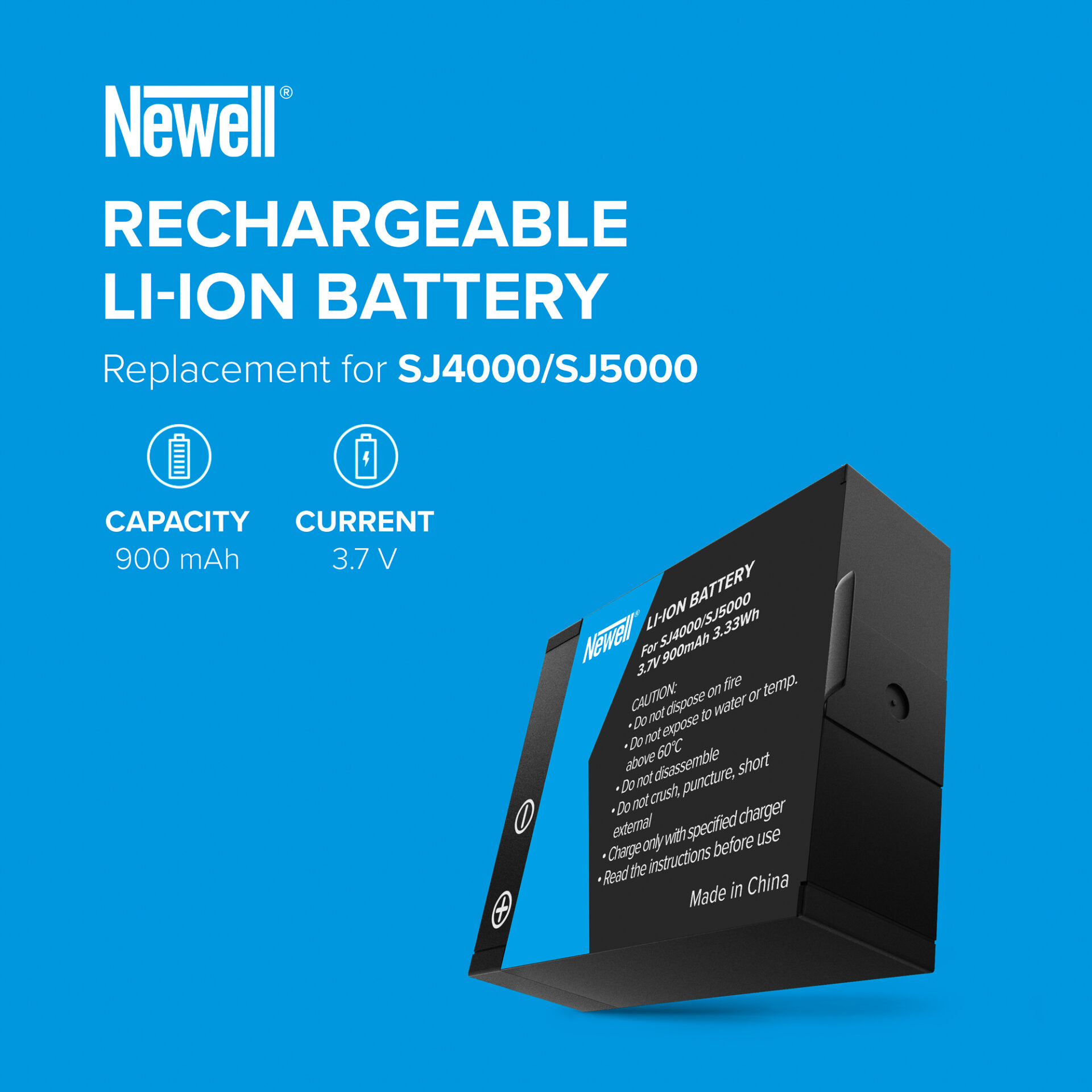 newell-batteries-sj4000-sj5000-akku-900mah-f-r-sjcam image 5