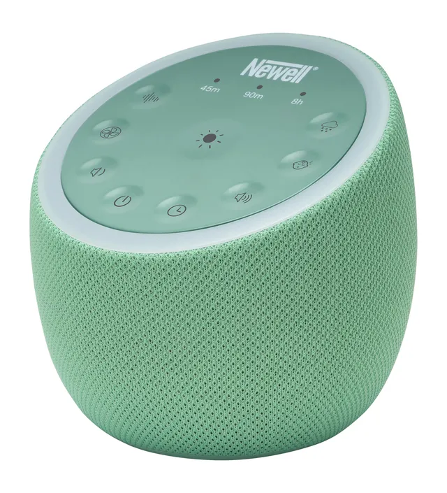 newell-hypnos-led-nachtlicht-gr-n-mit-white-noise image 1