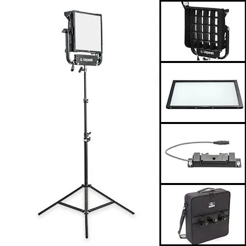 litepanels-gemini-1x1-soft-pro-kit-gold-mount-led-us image 1