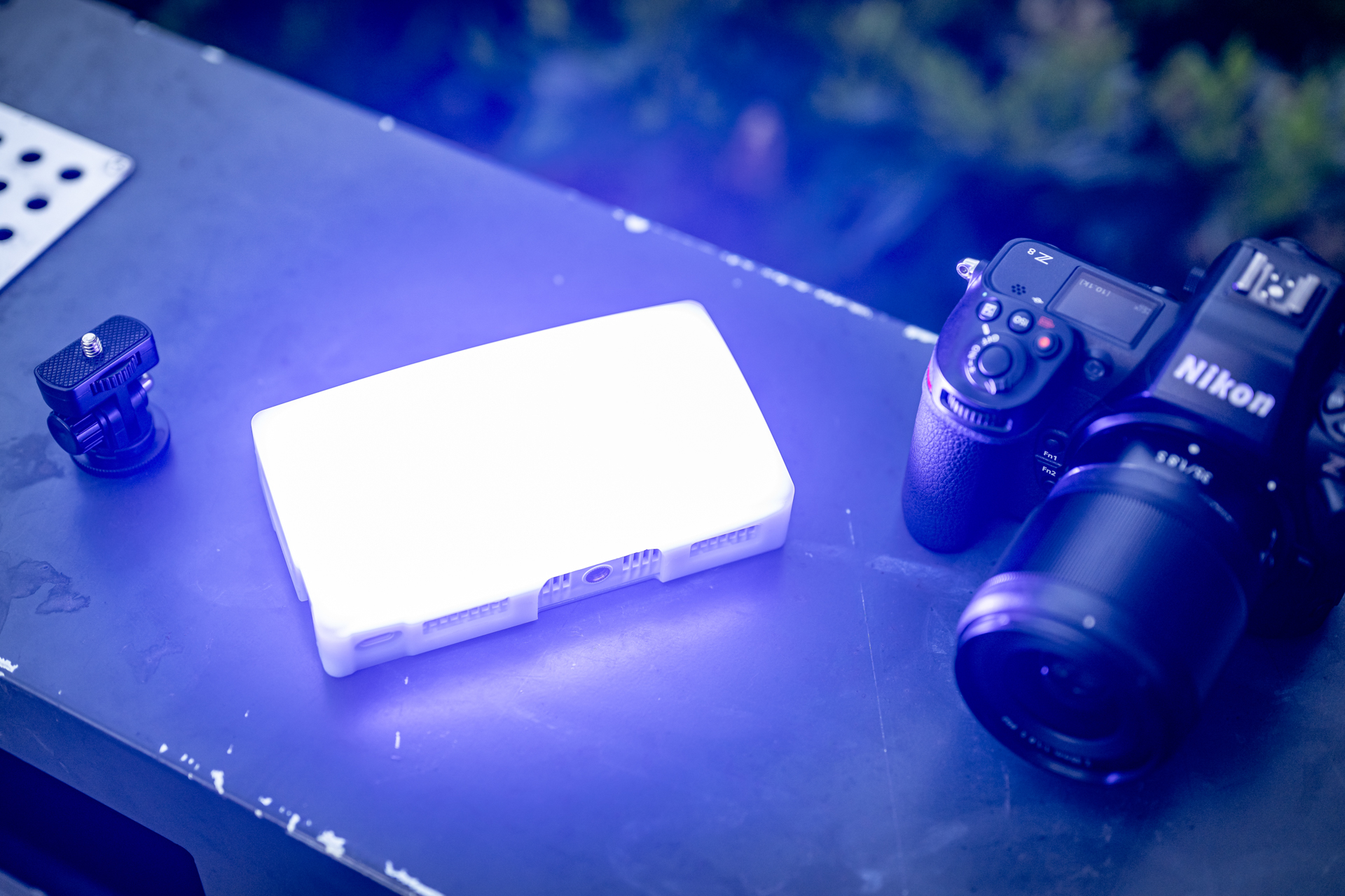 newell-arya-rgb-40w-led-kameraleuchte-akku-usb-c image 7