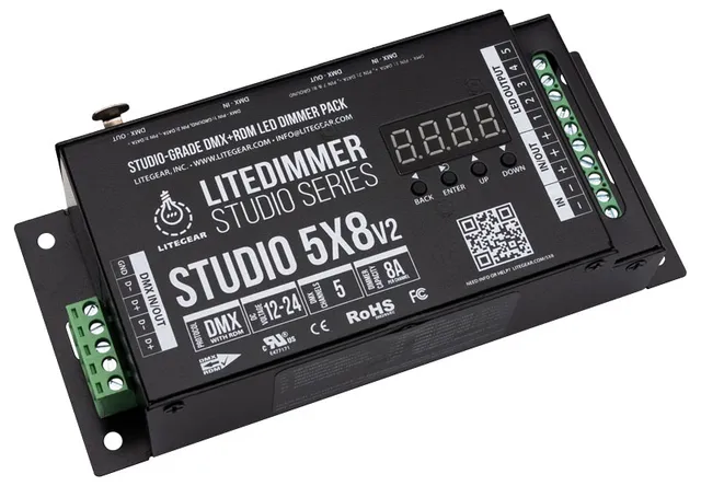 kino-flo-litedimmer-studio-5x8-v3-dmx-dimmer-5-kanal image 1