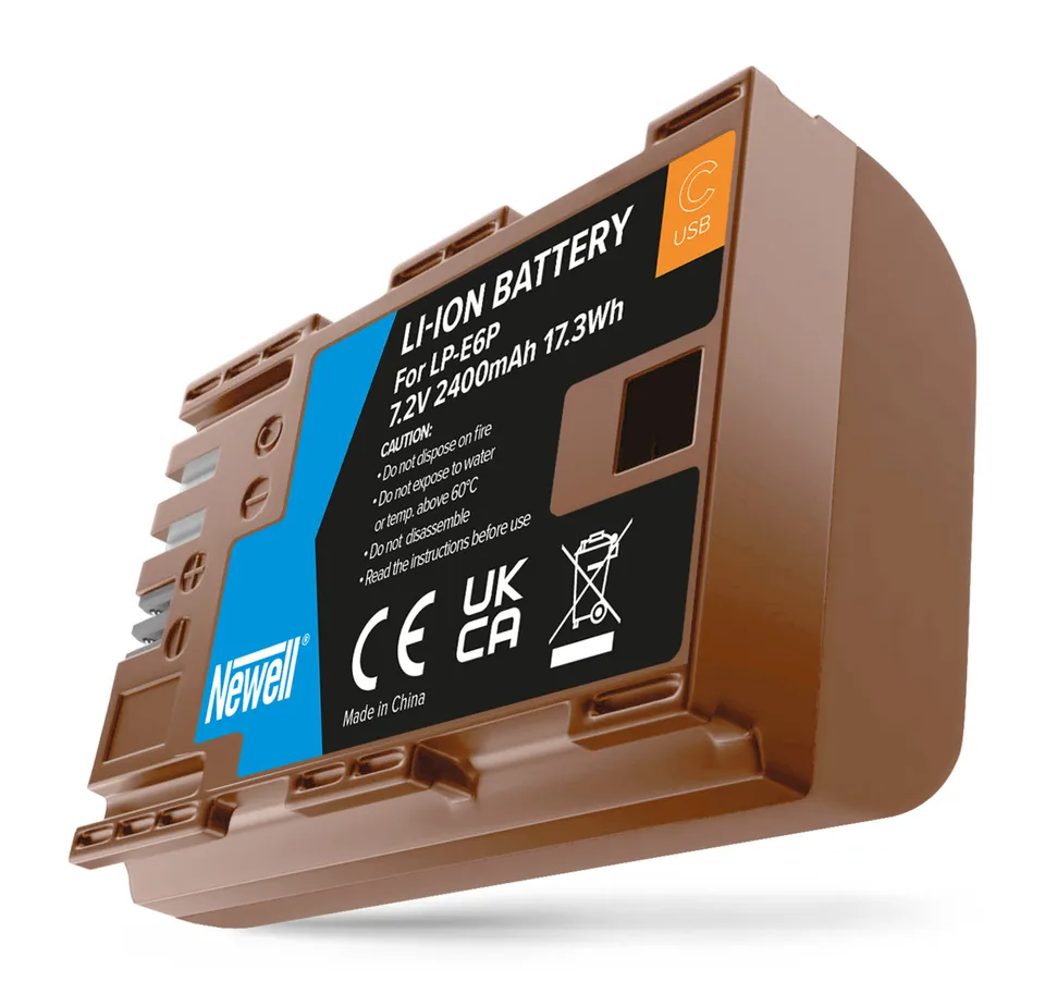 newell-lp-e6p-usb-c-kameraakku-2400mah-f-r-canon image 1