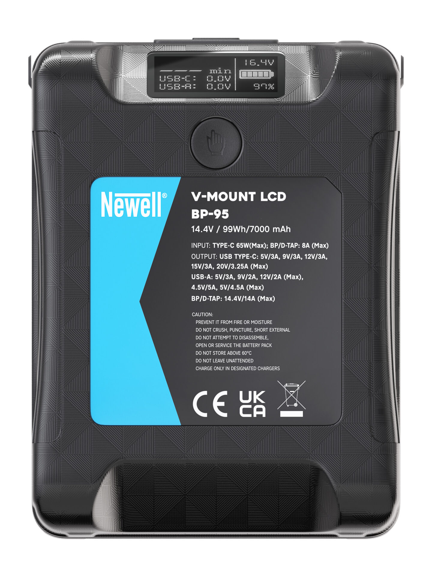 newell-batteries-bp-95-lcd-v-mount-akku-7000-mah-mit-lcd image 3