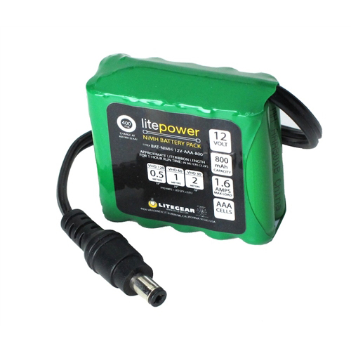 kino-flo-litepower-pack-nimh-akkupack-12v-800mah-literibbon image 1