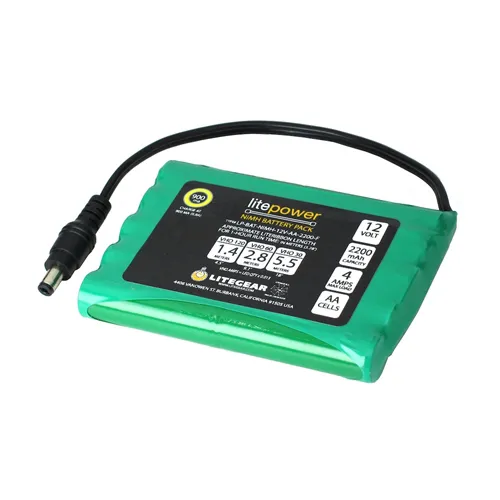kino-flo-litepower-akkupack-nimh-12v-2-2-ah-flat-pack image 1