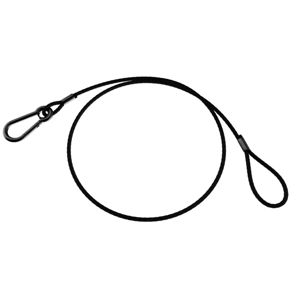 kino-flo-safety-cable-sicherungsseil-schwarz-30-zoll-rigging image 1