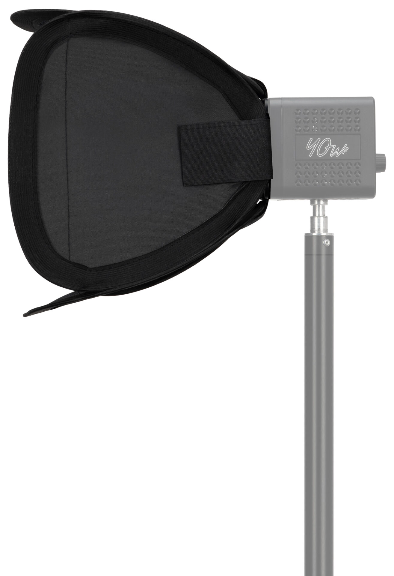 newell-mini-bowens-softbox-25-cm-tara-eckig-mit-wabe image 4