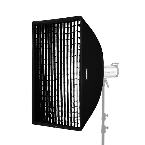 fomex-hg100x100-softbox-wabe-100x100-grid image 1