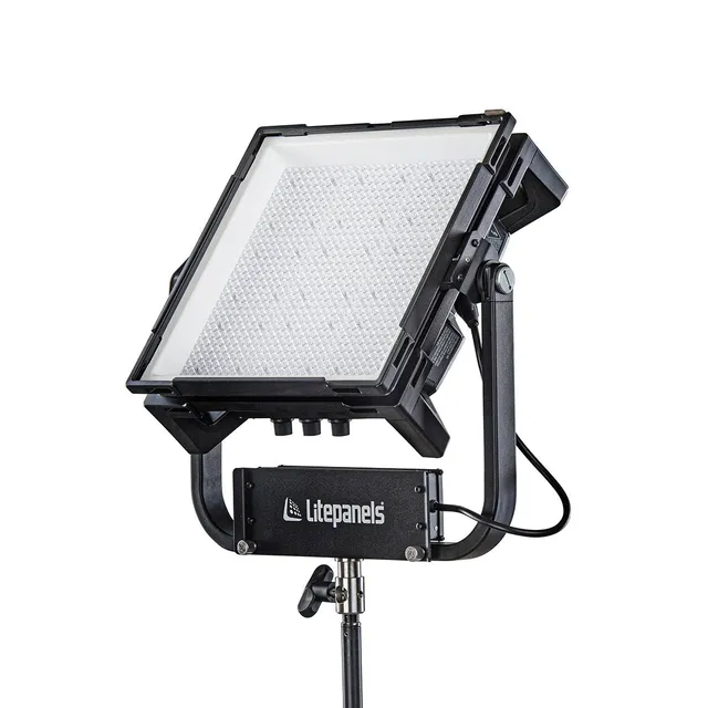 litepanels-gemini-1x1-hard-led-panel-rgbww-standard-yoke image 1