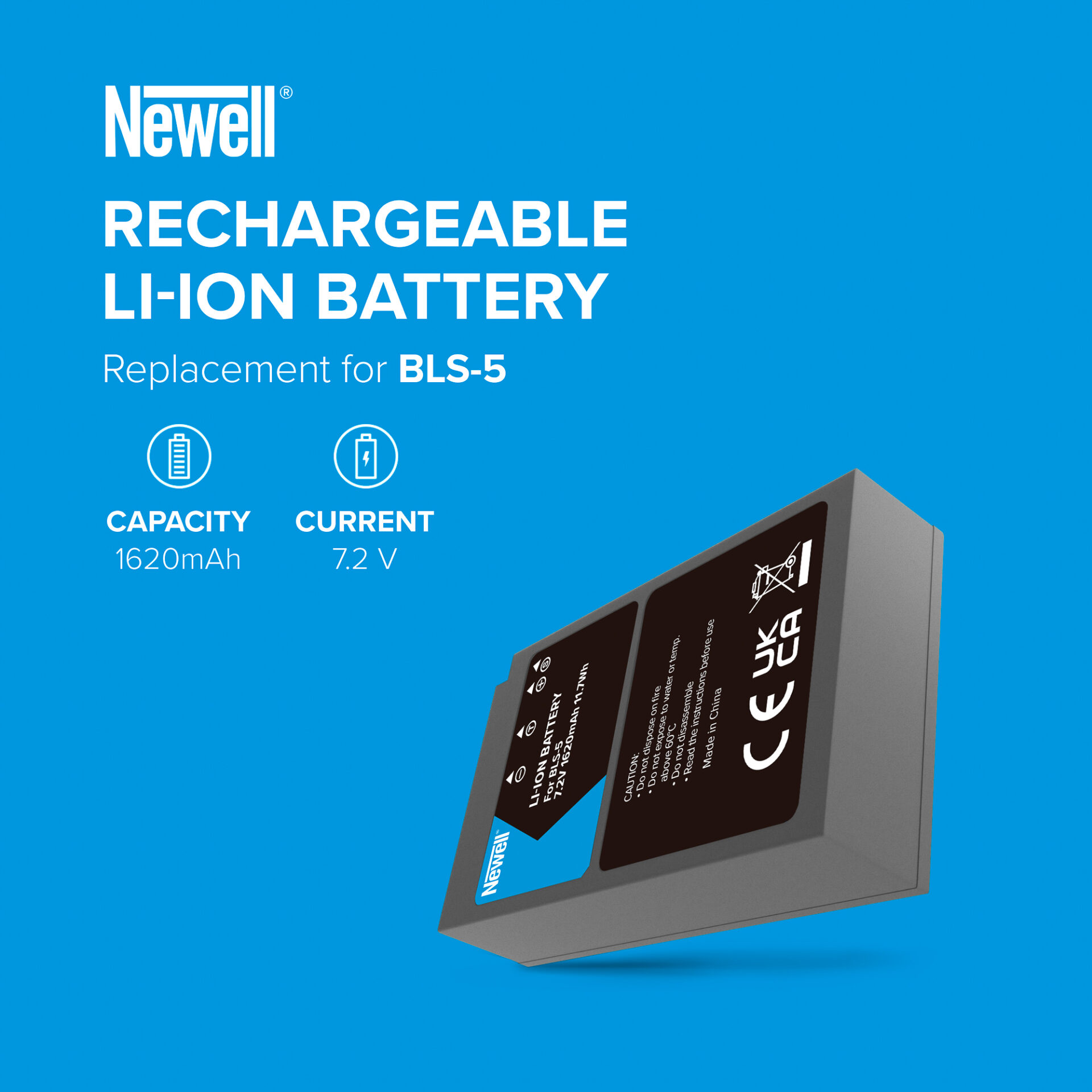 newell-batteries-bls-5-kamera-akku-f-r-olympus-1620-mah image 5