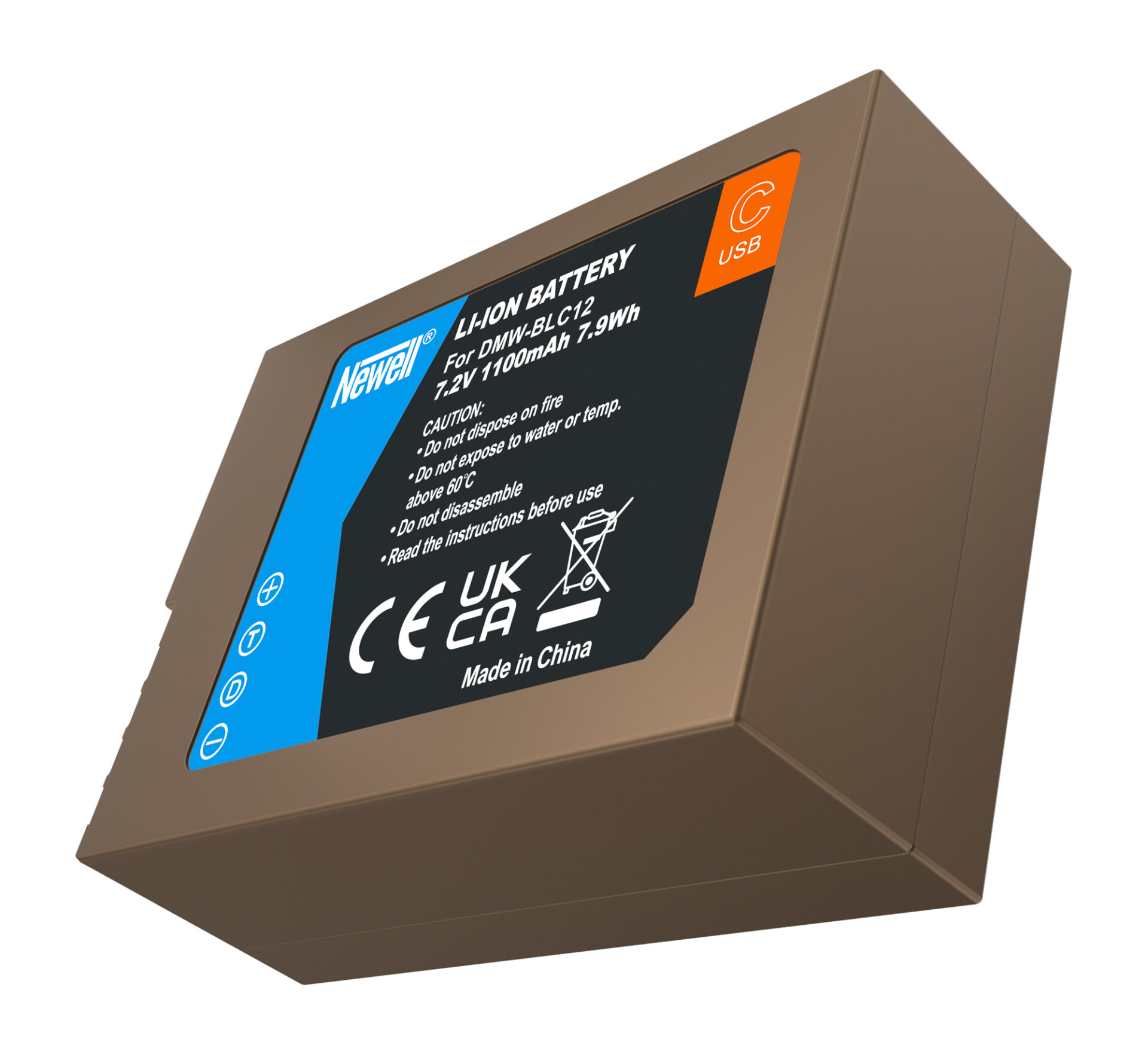 newell-dmw-blc12-kameraakku-f-r-panasonic-usb-c-1100mah image 2