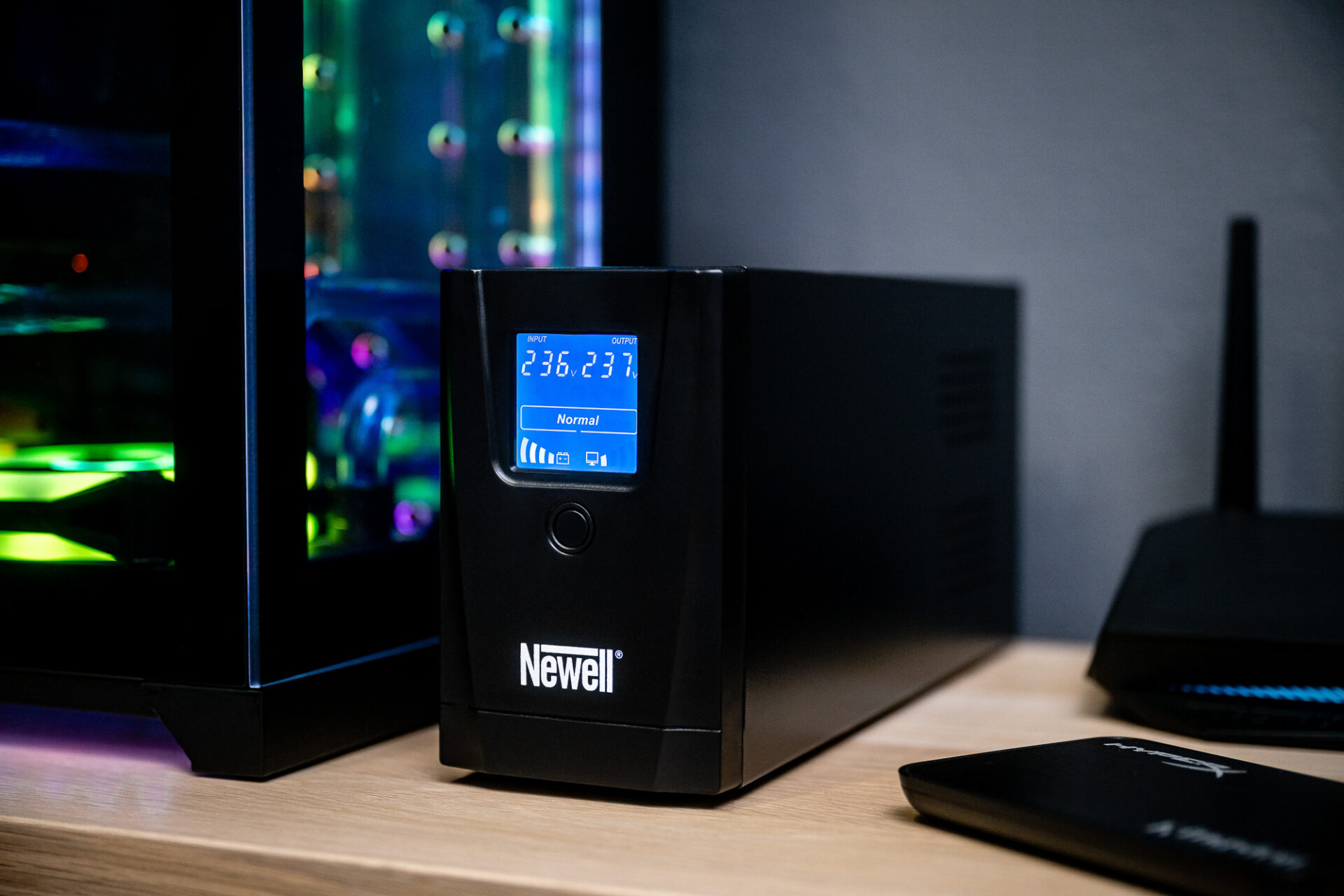 newell-force-li-1000-usv-notstromversorgung-500w-1000va-mit-lcd image 8