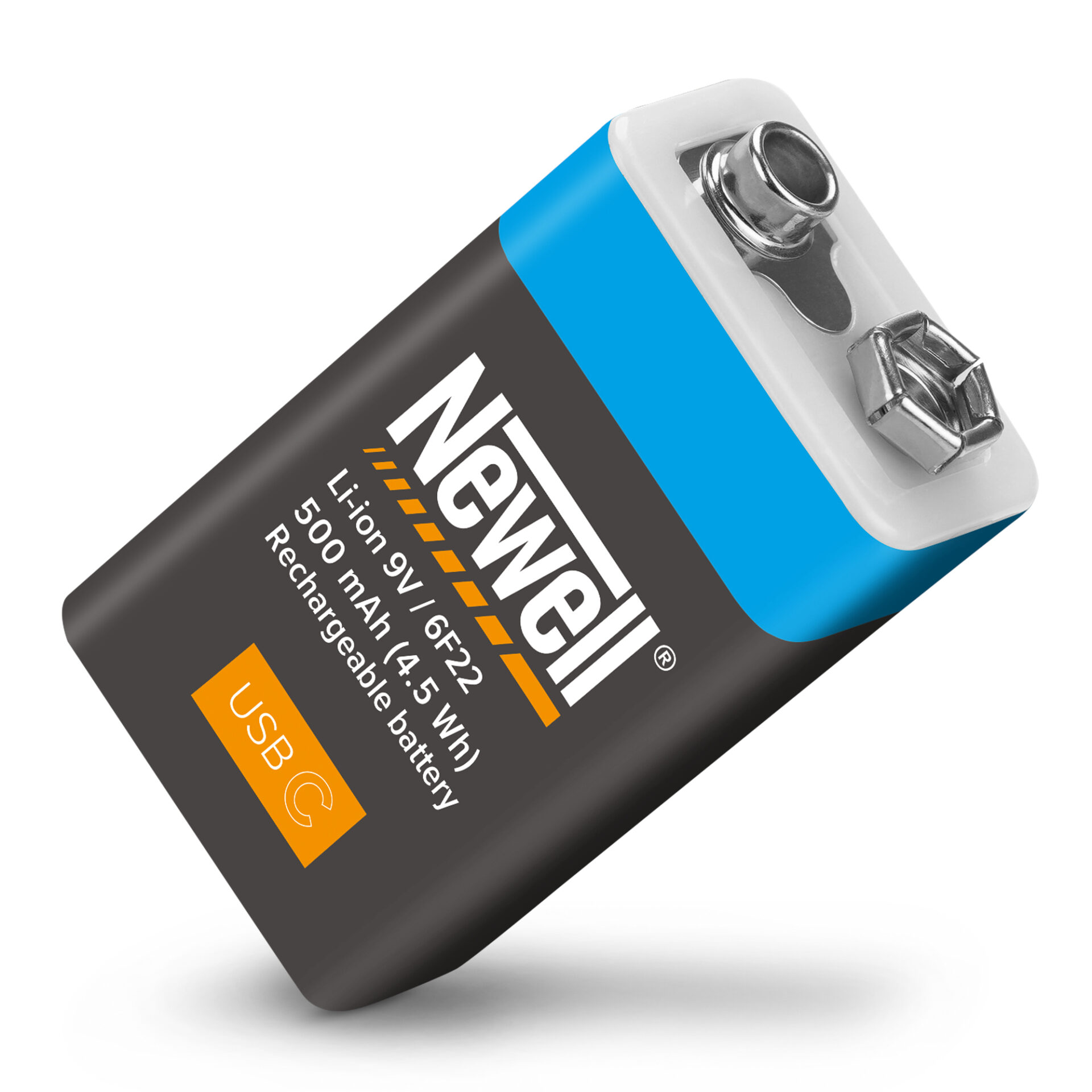 newell-batteries-9v-usb-c-500-mah-akku-6f22-1-st-ck image 1