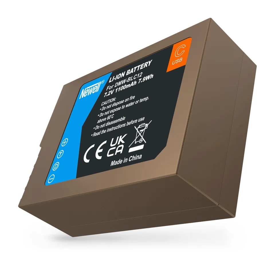 newell-dmw-blc12-kameraakku-f-r-panasonic-usb-c-1100mah image 1