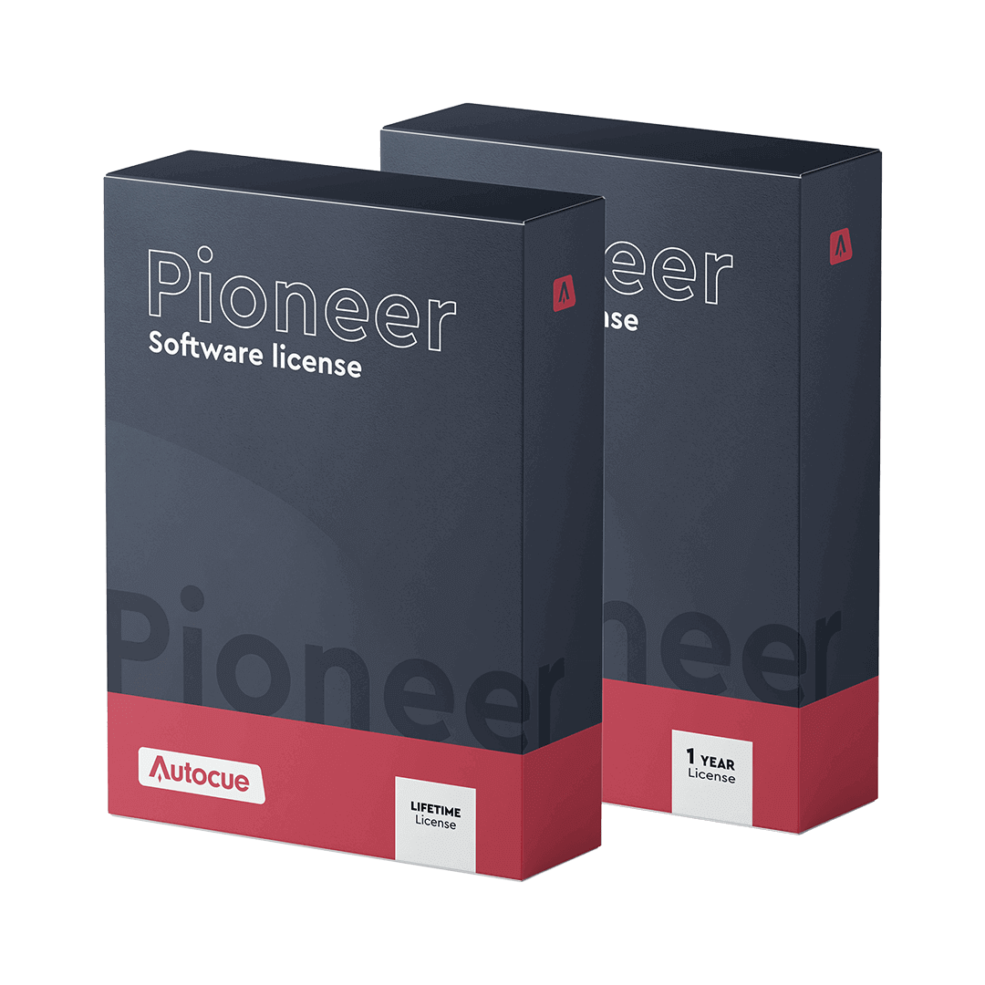 autocue-pioneer-software-teleprompter-programm image 1