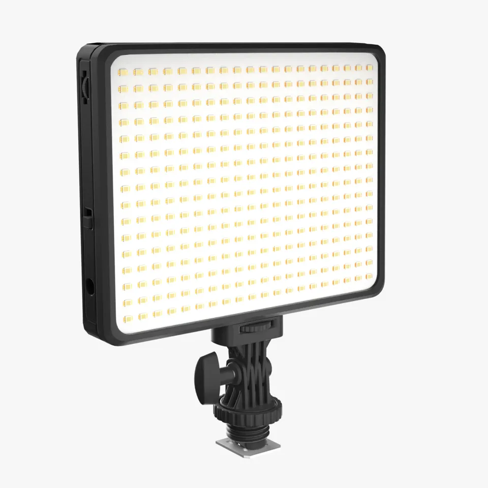 newell-led320i-videoleuchte-led-panel-mit-akku-dimmbar image 1
