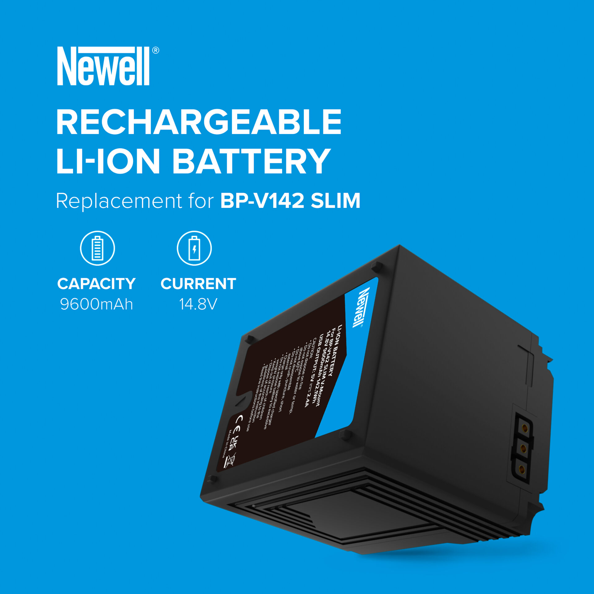 newell-bp-v142-slim-v-mount-akku-9600mah-d-tap image 5
