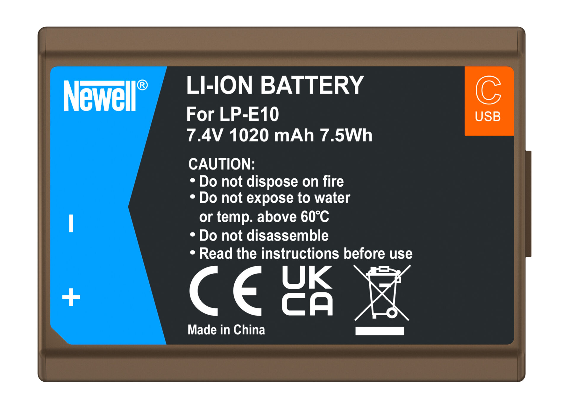 newell-lp-e10-usb-c-akku-f-r-canon-1020mah-ersatzakku image 3