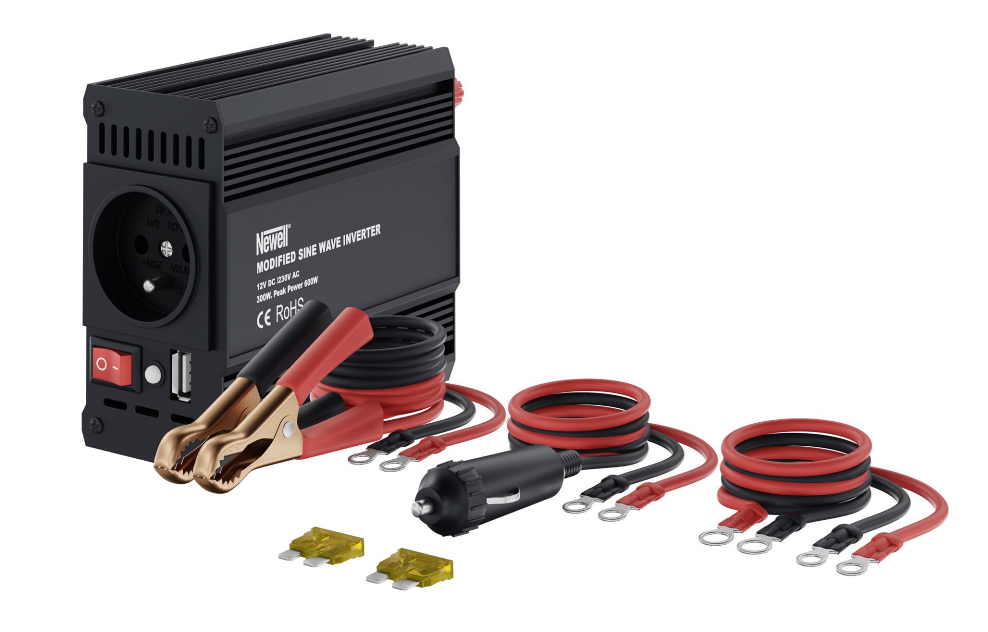 newell-wechselrichter-300-w-12v-230v-mit-usb image 5