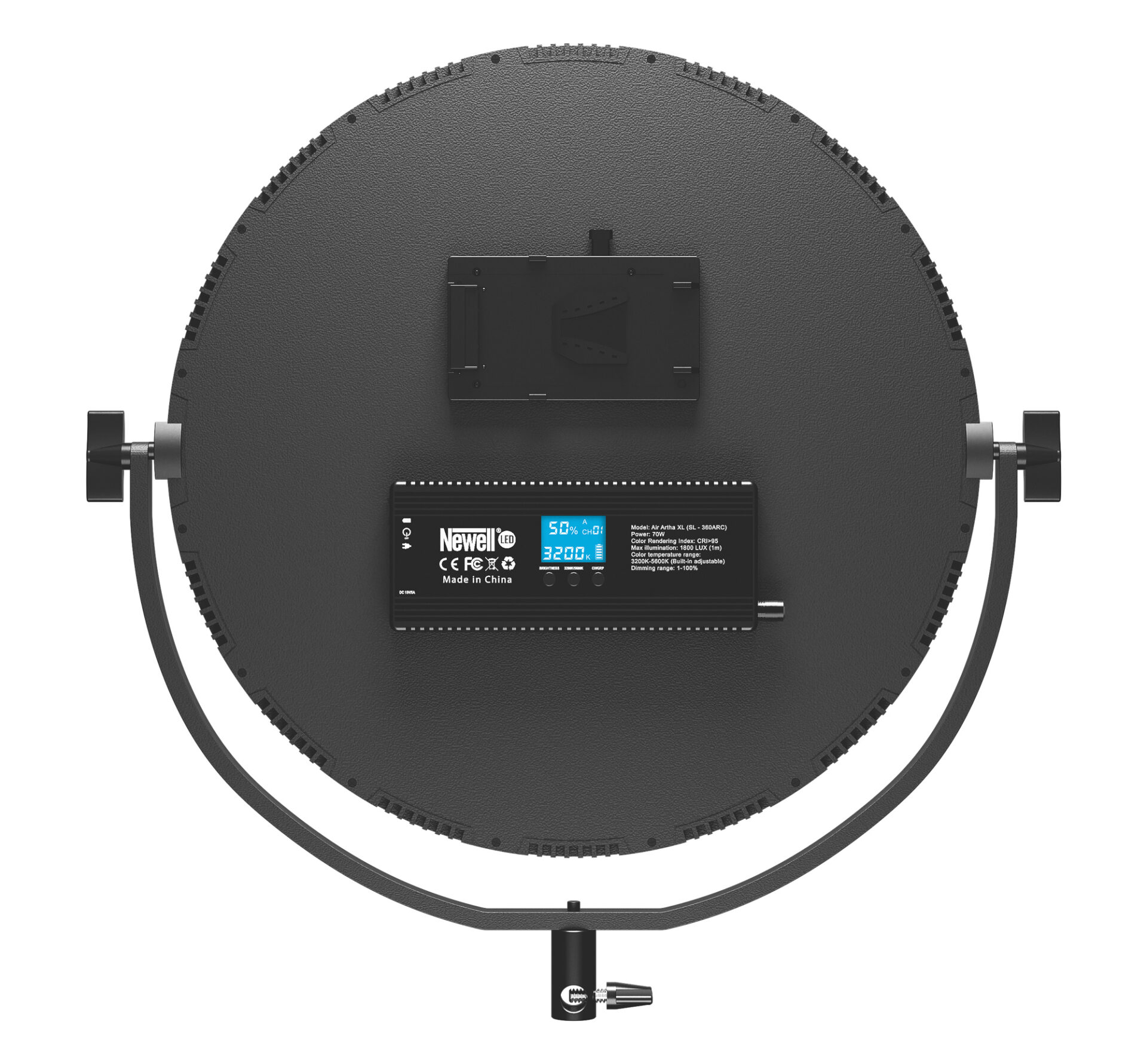 newell-air-artha-xl-videoleuchte-3200-5600k-rund image 3