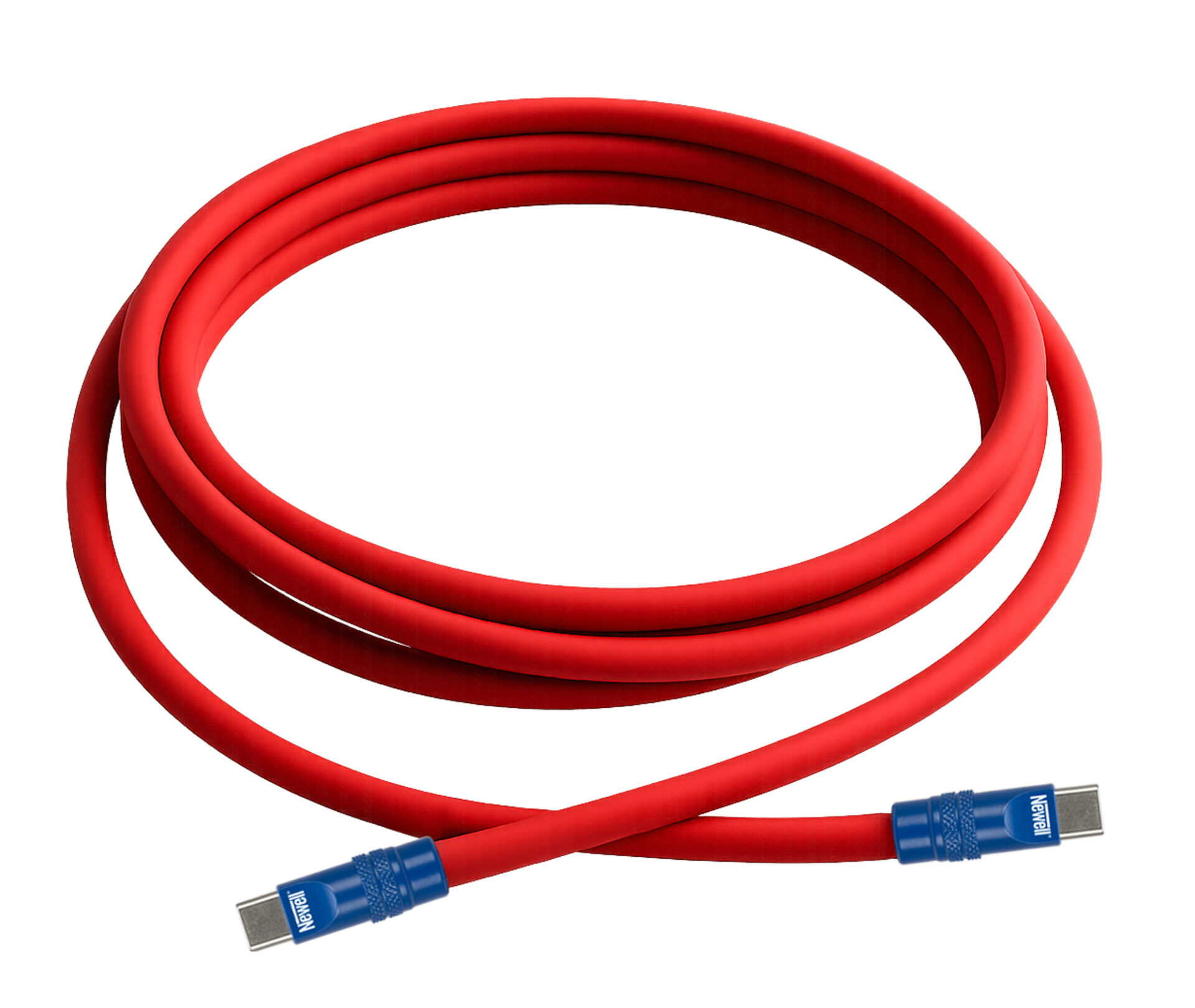 newell-usb-c-ladekabel-100w-2m-silikon-rot-blau image 2