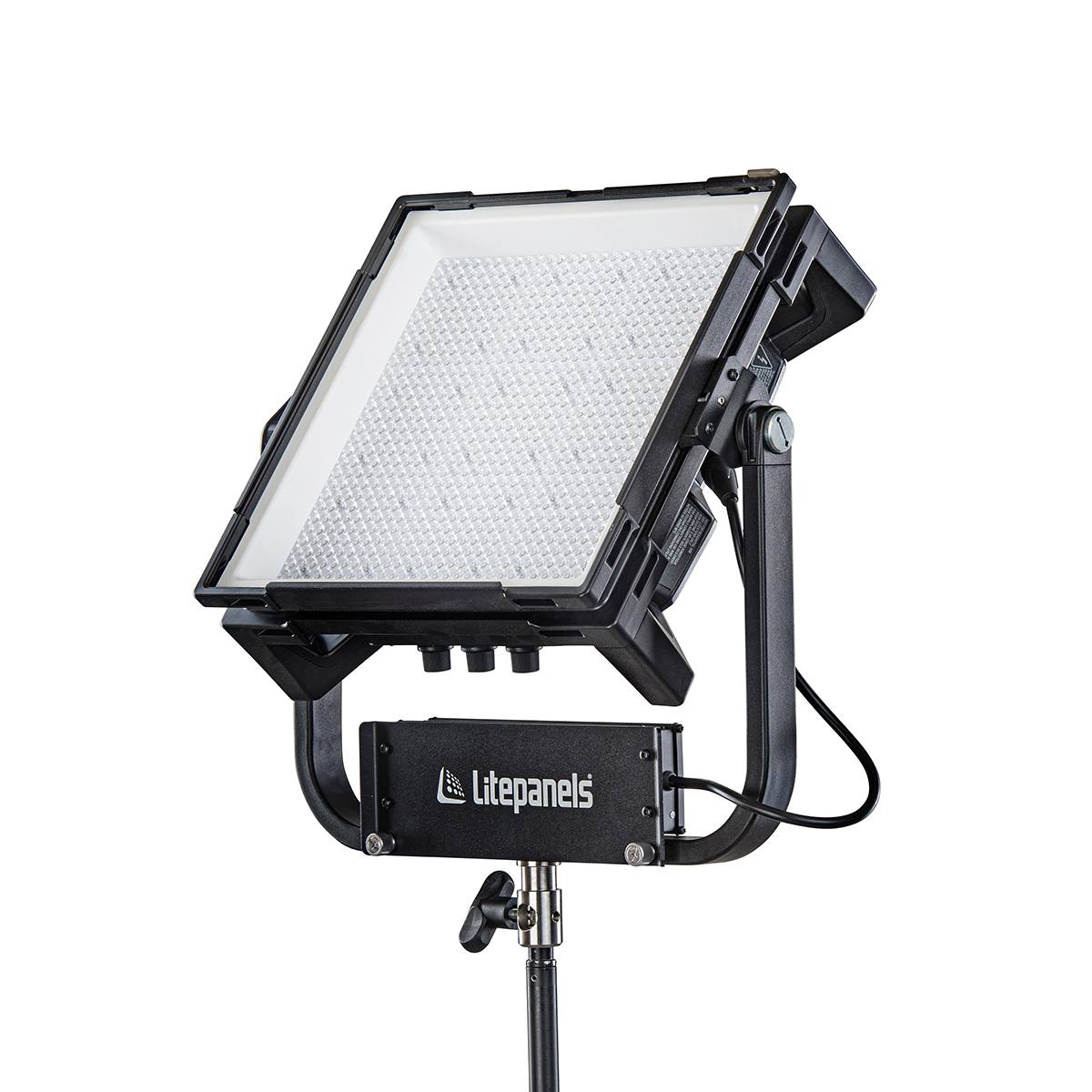 litepanels-gemini-1x1-hard-led-panel-rgbww-standard-yoke image 1