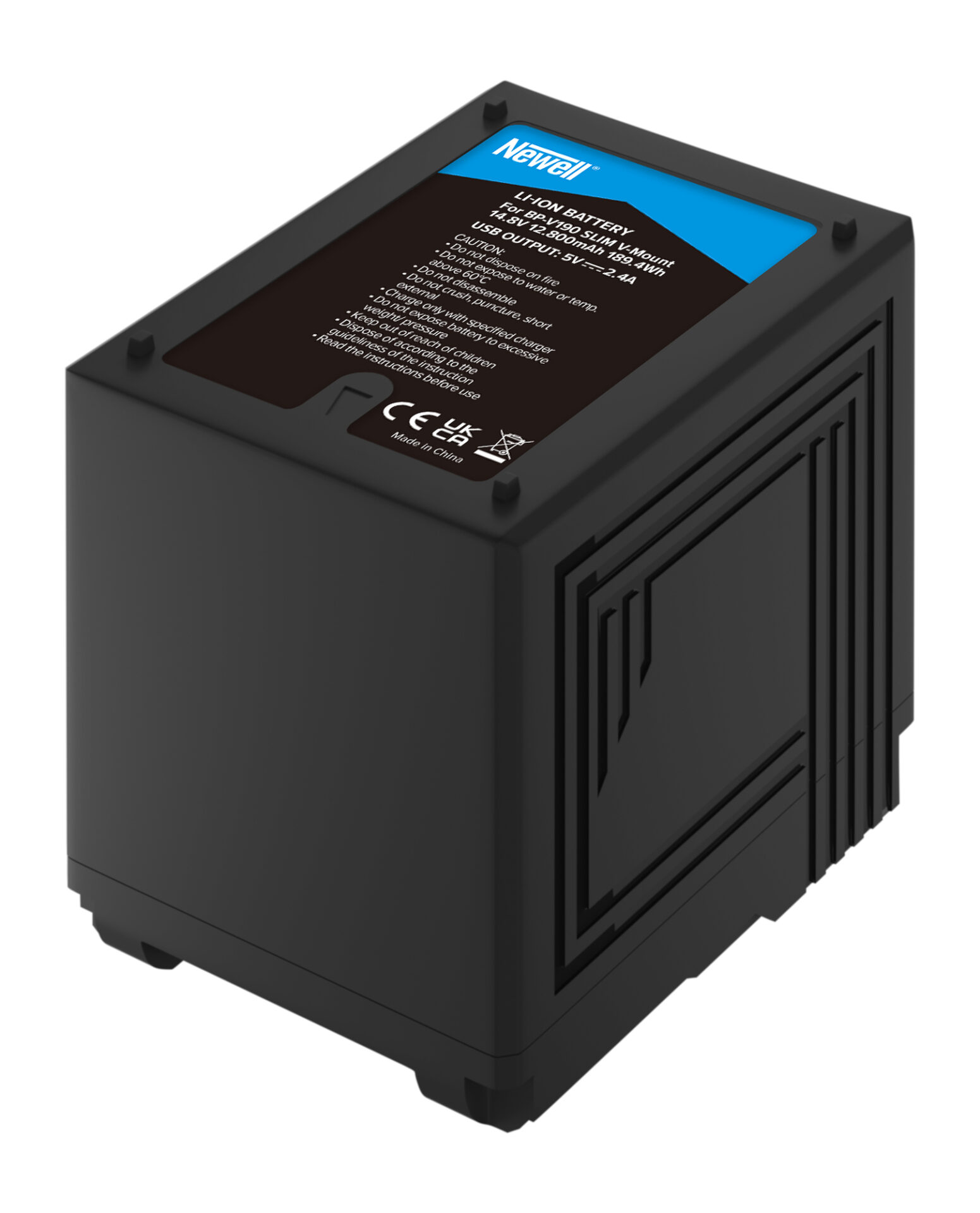 newell-bp-v190-slim-v-mount-akku-12800-mah-qc-3-0 image 4