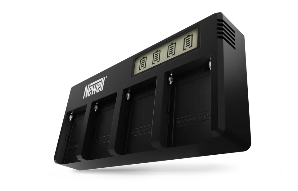 newell-df-4ch-ladeger-t-f-r-np-f-akkus-4-fach-mit-display image 1