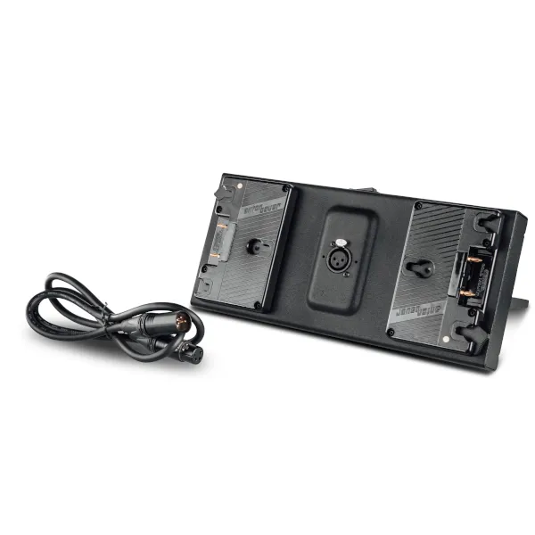 litepanels-gemini-dual-battery-bracket-gold-mount-xlr-akku image 1