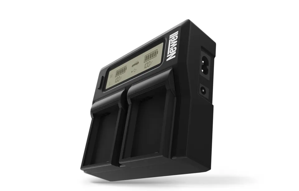 newell-dc-lcd-dual-kamera-ladeger-t-mit-lcd-usb image 1