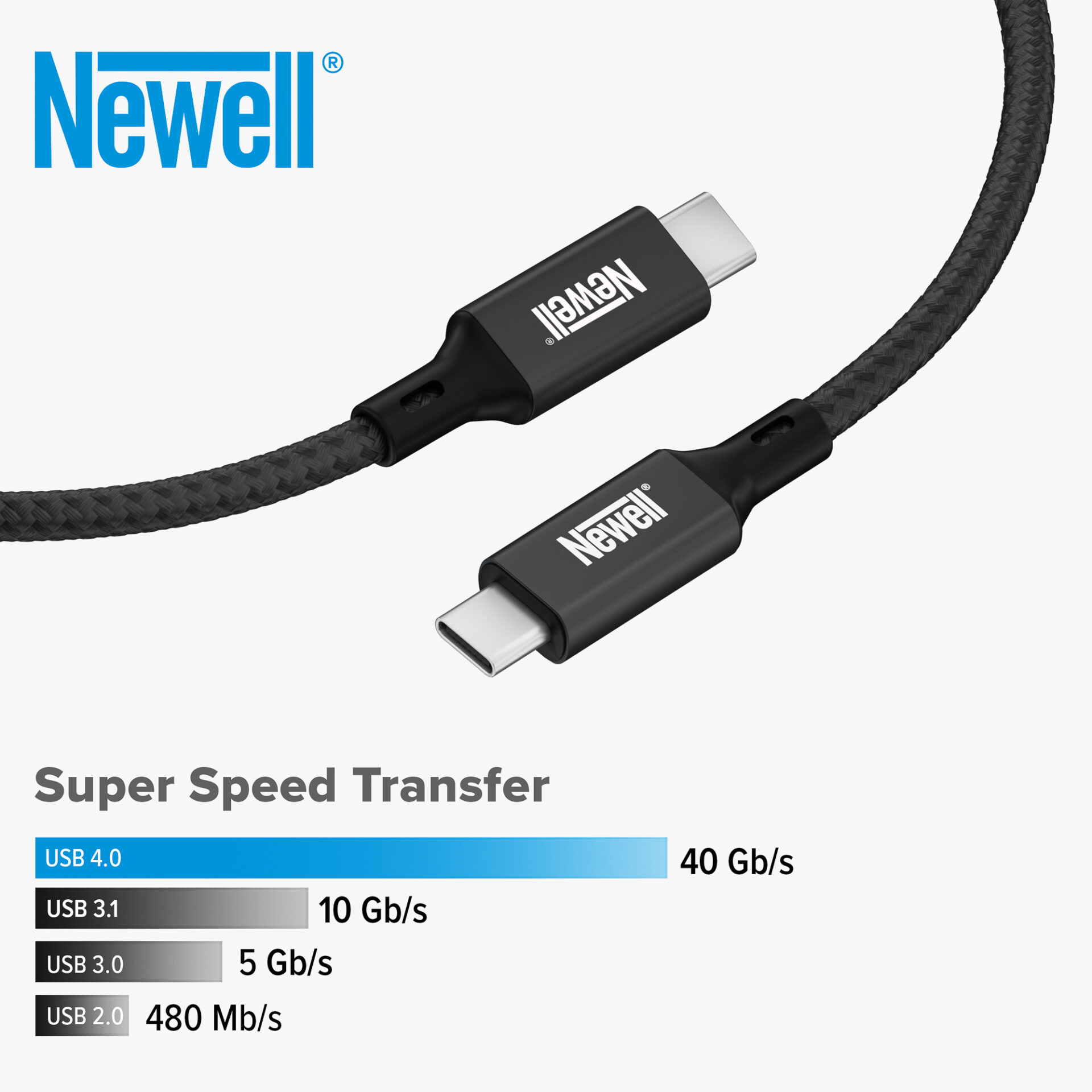 newell-cables-usb-c-4-0-kabel-1-m-graphit-40-gbps-100w image 5