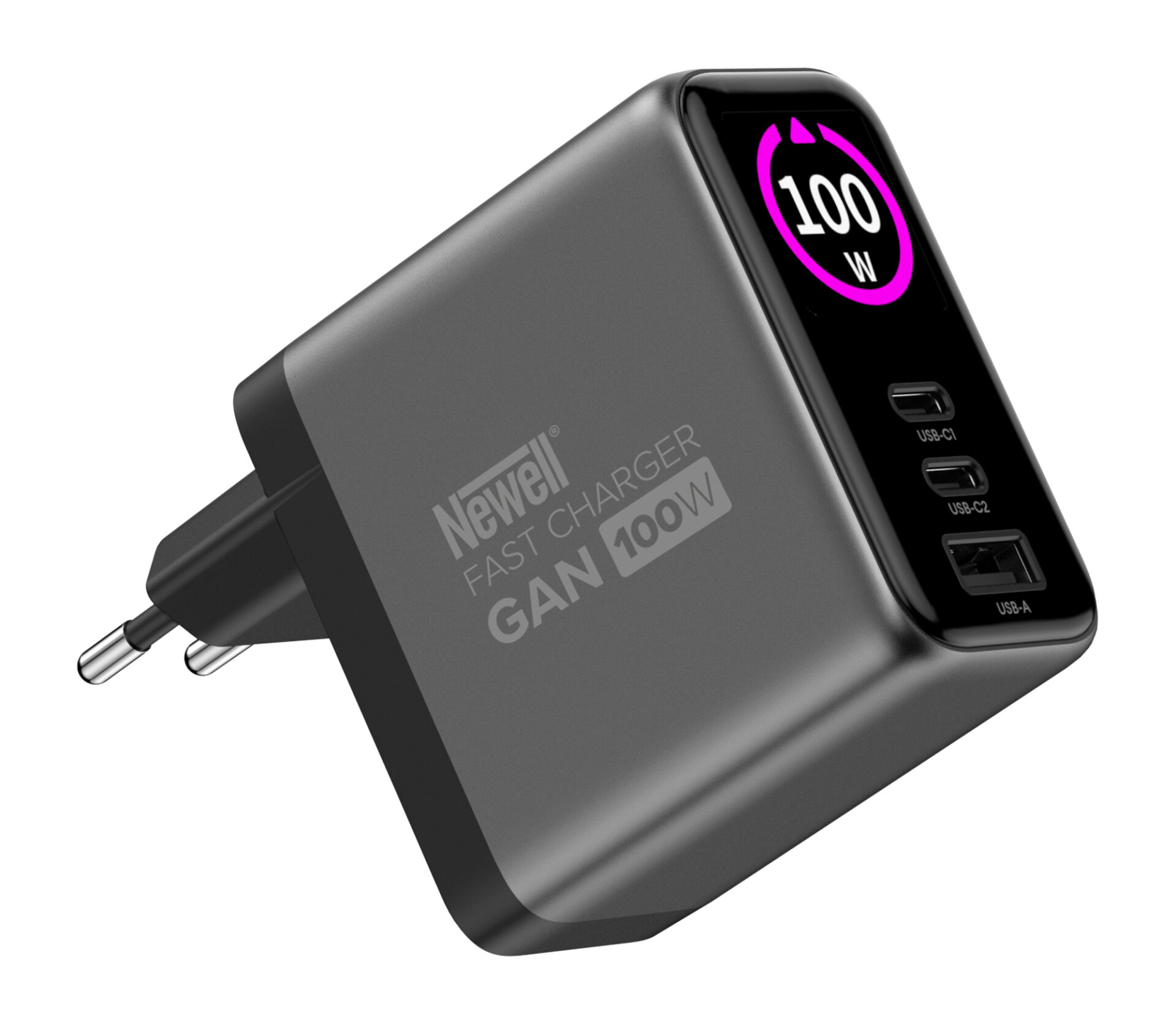 newell-chargers-gan-100-w-tft-ladeger-t-100-watt-3-fach image 1