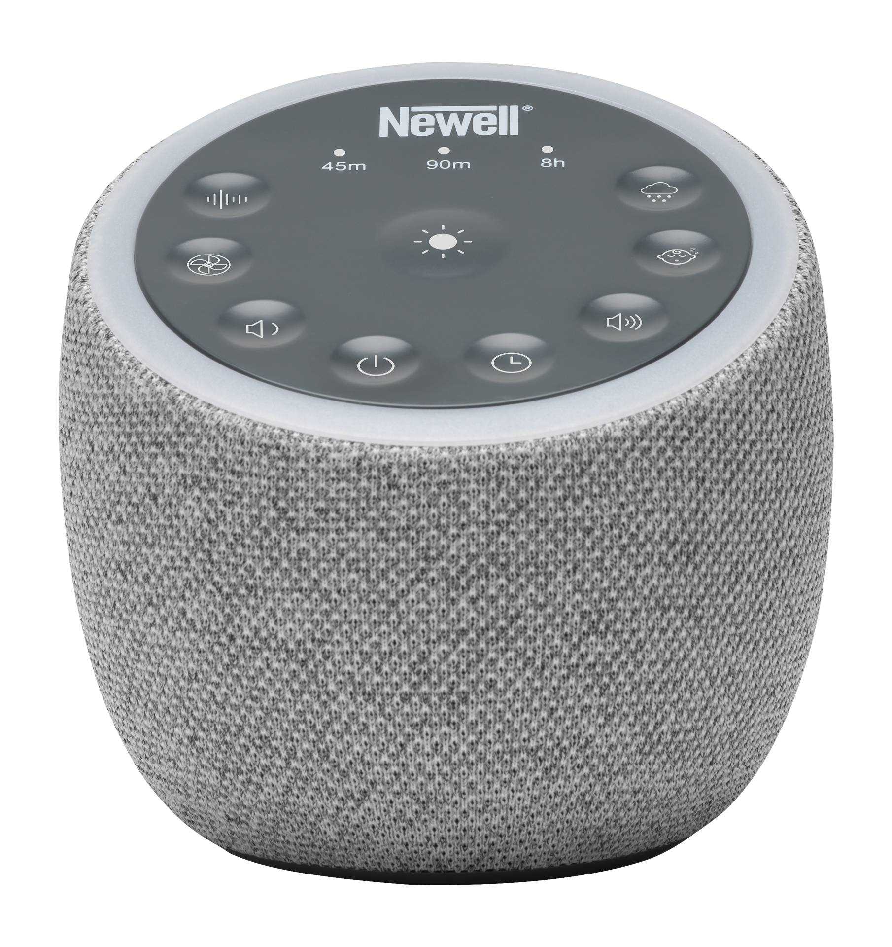 newell-hypnos-led-nachtlicht-wei-es-rauschen-grau image 2