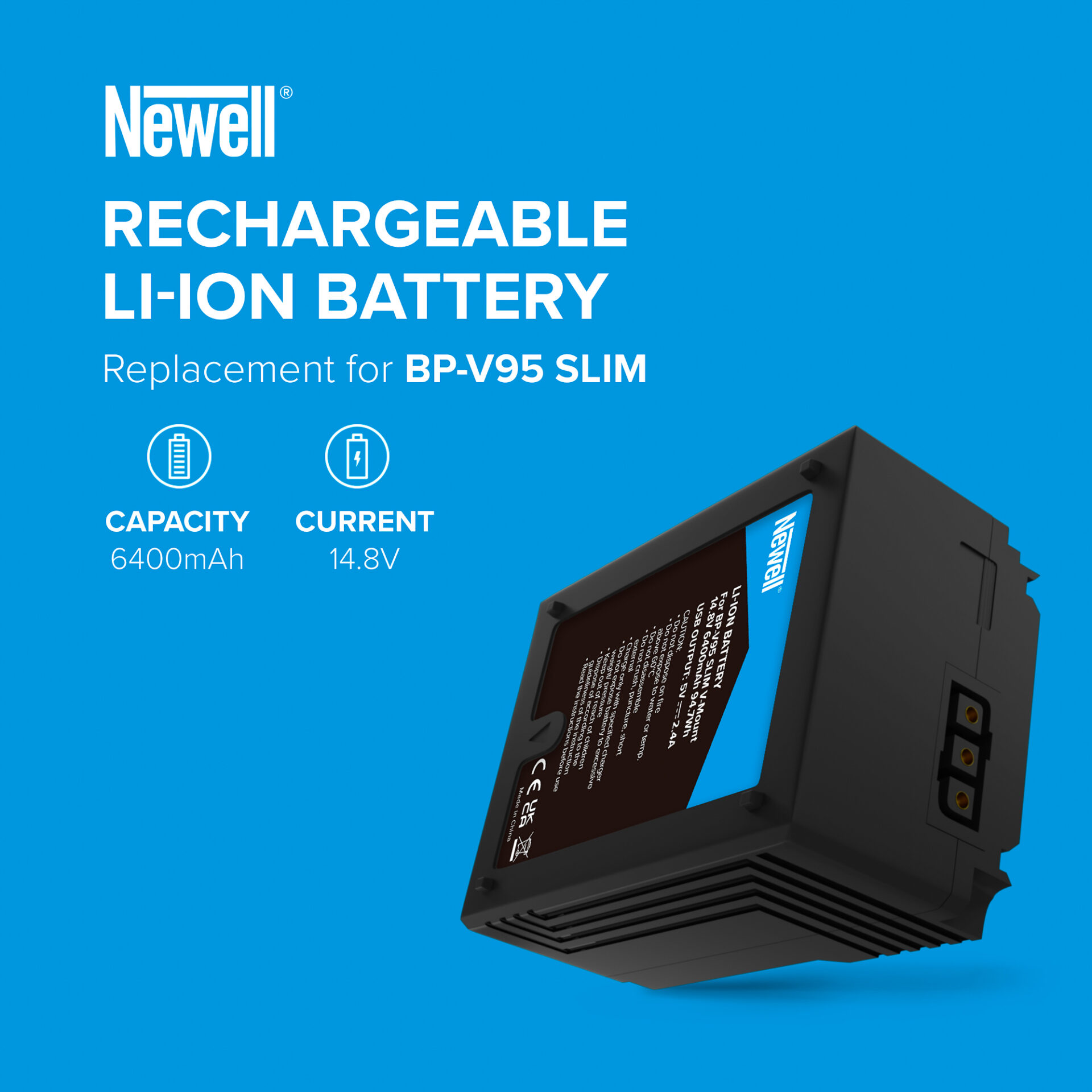 newell-bp-v95-slim-v-mount-akku-6400-mah-d-tap-usb-a image 6